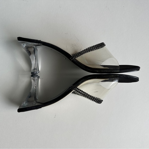 Pierre Dumas 15315 501 GERRIE Sandals TRANSPARENT Women Shoes SIZE 10M CASUAL - Picture 7 of 11